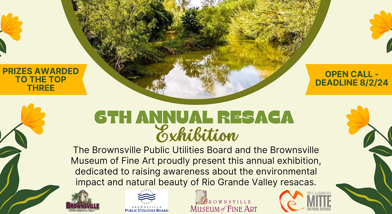 Tablet Banner- 6th Annual Resaca Exhibition  - 1